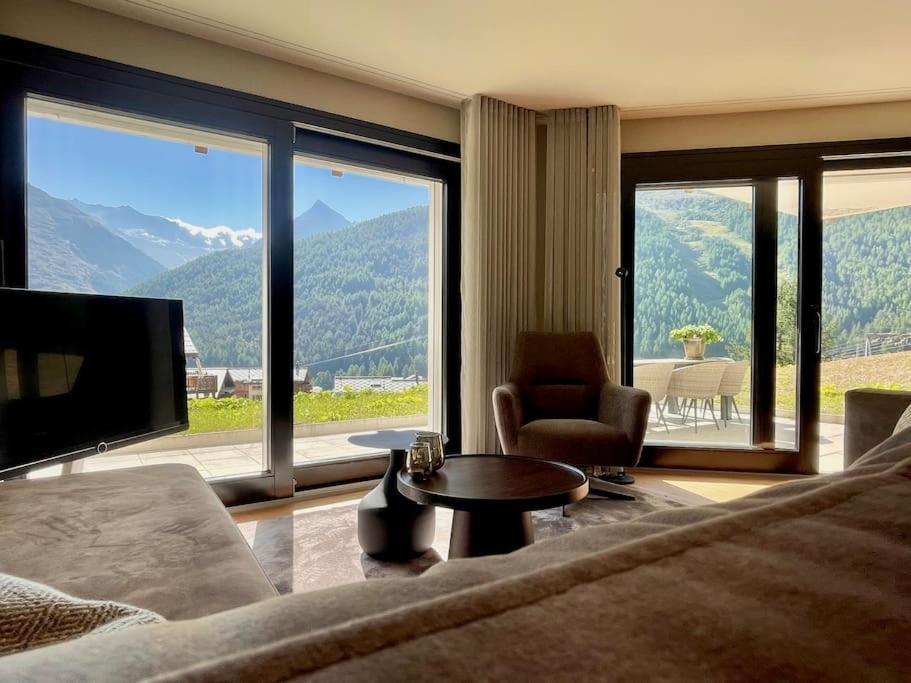 Hollywood 1 - A Luxury, Comfortable And Spacious Apartment Located Directly On The Slopes! Saas-Fee Exterior photo